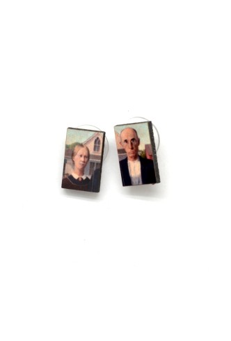 American Gothic Stud Earrings